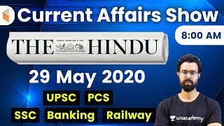 8:00 AM - Daily Current Affairs 2020 by Bhunesh Sir | 29 May 2020 | wifistudy
