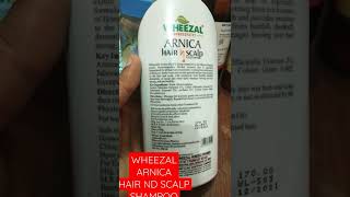 WHEEZAL ARNICA HAIR ND SCALP SHAMPOO FOR ALL HAIR PROBLEMS