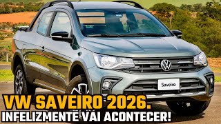 🚨VW SAVEIRO 2026 - Veja o que VAI ACONTECER!