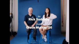 Grace and Rick | Dear Mentor: Class of 2026 | Ithaca College