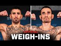 Topuria vs. Holloway Fighter Weigh-Ins | UFC 308