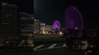 横浜みなとみらい、ランドマークタワー付近の夜の散歩