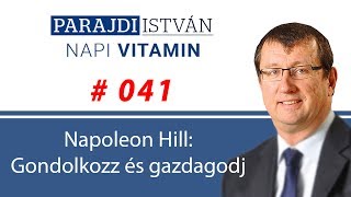 🥇 Gondolkozz és gazdagodj:  ✌️🏆🥇 Napoleon Hill – „Tíz centiméterre az aranytól”