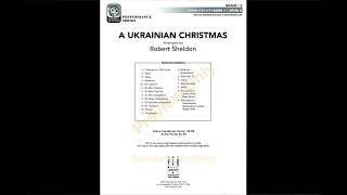 A Ukrainian Christmas - Arranged by Robert Sheldon