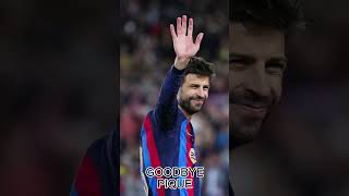 PIQUÉ says GOODBYE to CAMP NOU 🥹😔😐 | #football