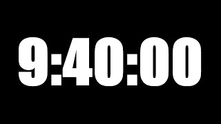 9 HOUR 40 MINUTE TIMER • 580 MINUTE COUNTDOWN TIMER ⏰ LOUD ALARM ⏰