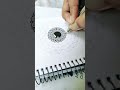 How to draw easy mandala art for beginners |180GSM Mixed Media Sketchbook |MENORAH STATIONERY