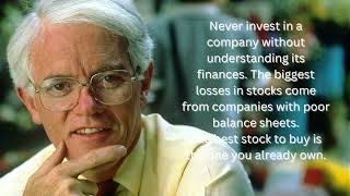 14 quotes from stock investor Peter Lynch