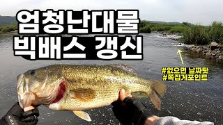 배스낚시 / 한낮에도 런커들이 있을법한 교과서포인트!!