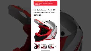 Motorhelmets Store Sale LS2 Explorer Carbon Focus and Gate Launch Youth Offroad Motorcycle Helmets