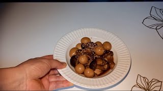 송화버섯조림ㅣ젊은농부ㅣMushroom Stewed Soy Sauceㅣ간장조림