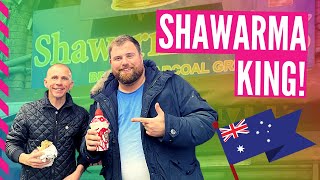 GLASWEGIAN SHAWARMA KING WITH AUSTRALIAN GURU!