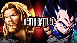 Thor VS Vegeta (Marvel VS Dragon Ball) | DEATH BATTLE!