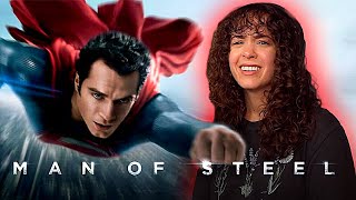 girl watches *SUPERMAN* movie for the FIRST TIME