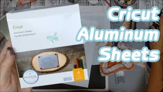 Cricut Aluminum Sheets  Did it work?