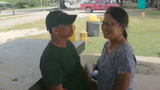 BBQ at the Beach in Garapan!! SAIPAN ISLAND!!