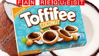 Toffifee Coconut Candy Tasting