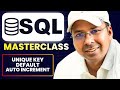 The Most Important SQL Constraints - Unique, Default & Auto-Increment