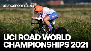 UCI Road World Championships 2021 | Women ITT Highlights | Cycling | Eurosport