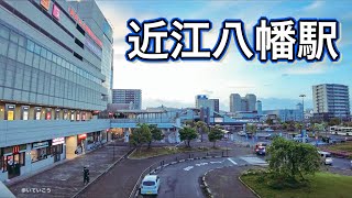 滋賀県 近江八幡駅周辺を歩く　Take a walk around Omihachiman Station in Shiga Prefecture  2021.5.2