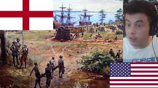 American Reacts How did the English Colonize America? | Knowledgia - McJibbin Reacts
