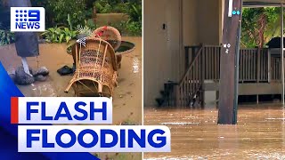 Flash flooding emergency in Far North Queensland | 9 News Australia