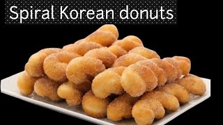 Twisted Korean Donuts Recipe | Easy Spiral Donuts By Cooking With Laali