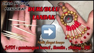 DURI LANDAK BISA JADI APA ⁉️ klo di BORNEO TRIBAL ART bisa jadi accesories MULTI FUNGSI ‼️