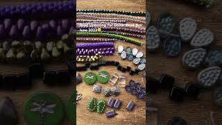 Bead Unboxing For Dollar Bead Box June 2023 Gorgeous Beads #jewelry #unboxing #shorts #short