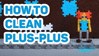 Plus-Plus - Clean your Plus-Plus - Stop Motion Video