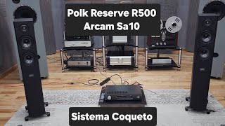 Polk Reserve R500 y Arcam SA10: Un sistema de audio coqueto