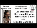 Atteintes aux libertés publiques à Nice