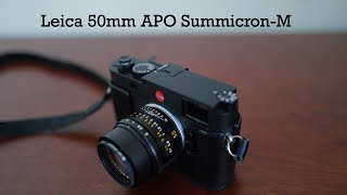 Leica 50mm APO Summicron-M and Lens Collection Update