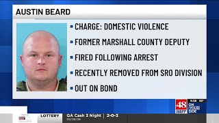 Marshall County sheriff’s deputy arrested for domestic violence