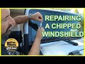 How To Repair A Chipped Windshield Using Permatex Windshield Repair Kit