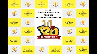 CISCE Regional T20  Cricket Tournament 2023 --Final Match for U14