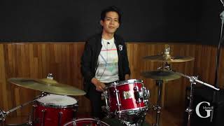 Clases de batería - Cómo tocar triplets (tresillos) | GMartell Escuela de Música