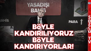 Eski MASAK Başkan Yardımcısı Yasa Dışı Bahis Organizasyonunu Tablo Üzerinde Anlattı