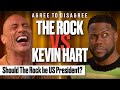 The Rock & Kevin Hart Argue Over The Internets Biggest Debates | Agree To Disagree | @LADbible