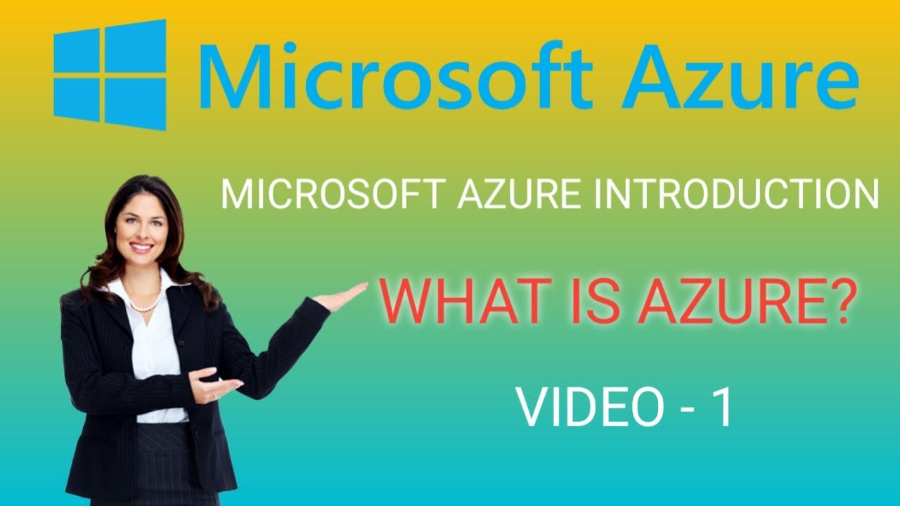 Microsoft Azure Introduction | Microsoft Azure Tutorial For Beginners ...