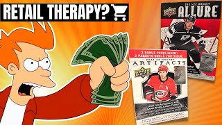 Opening Retail Hockey Card Boxes | 2021-22 Allure Blaster and 2022-23 Artifacts Blaster