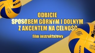 INSTRUKTAŻ SIATKÓWKI: odbicie sposobem górnym i dolnym z akcentem na celność