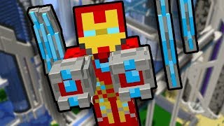 How To Become Iron Man In Minecraft