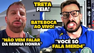 TRETA! PEDRINHO E FACINCANI D1SCUTEM FEIO E CLIMA ESQUENTA ENTRE ELES!!