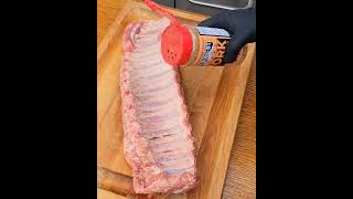 Easy Smoked Baby Back Pork Ribs on Gas Grills. #shorts #monumentgrills #grilling