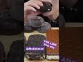 VNM ASMR chocolate Oreo cookie sandwich ice cream mochi Mukbang bites only #shorts #viralvideo #fyp