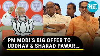 ‘Instead Of Dying With Congress…’: PM Modi Makes Big Offer To Rivals Sharad Pawar, Uddhav Thackeray