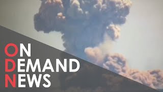 Huge EXPLOSION at Russian Army Warehouses in Eastern Ukraine