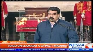 “No vuelvan a los tiempos de locura”: Maduro a la oposición tras suspensión del revocatorio