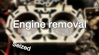 Abandoned JetSki engine removal (750sx)